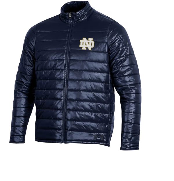 Men's Under Armour Navy Notre Dame Fighting Irish Performance Jacket