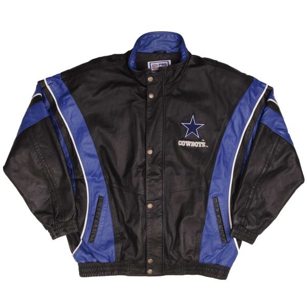 NFL VINTAGE DALLAS COWBOYS STARTER LEATHER JACKET