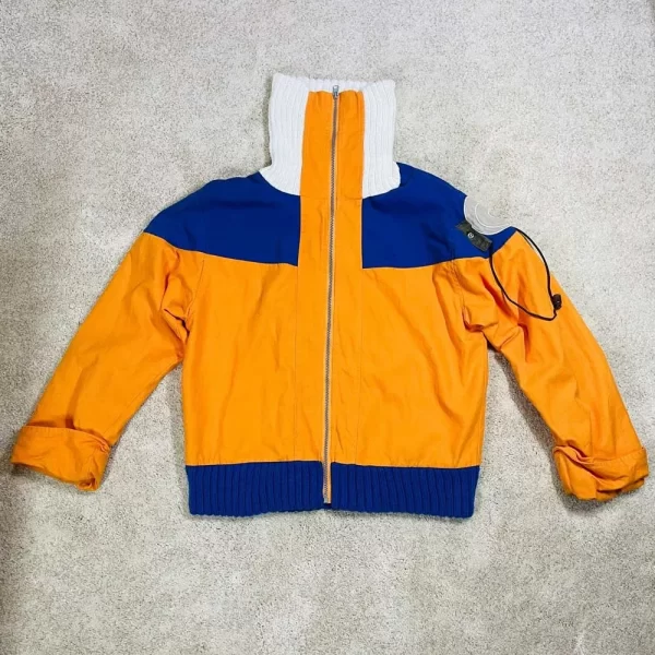 Naruto Viz Media Full-Zip Orange Cotton Jacket