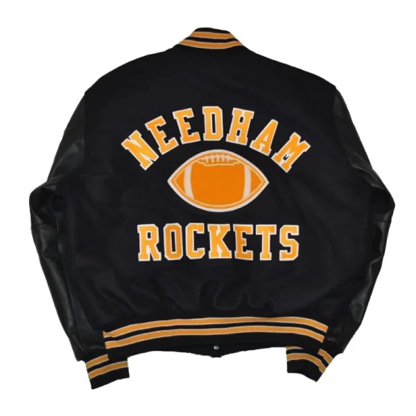 Needham Rockets Varsity Wool Leather Jacket