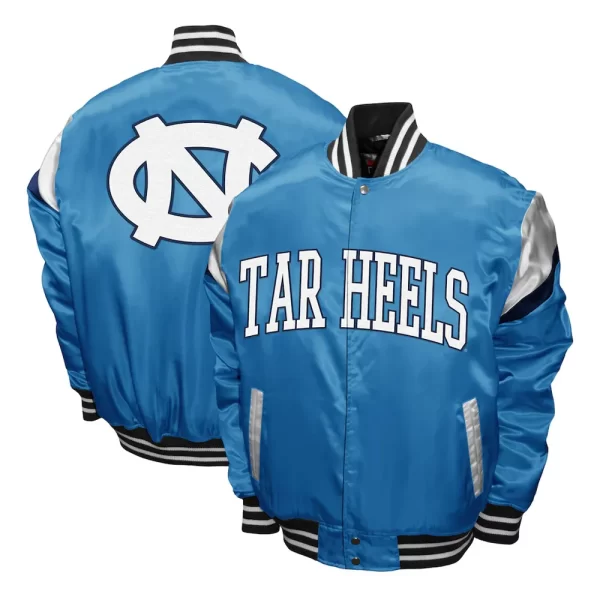 North Carolina Tar Heels Power Carolina Satin Jacket