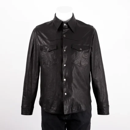 Oscar, Knight of Astora Model Leather Black Jacket