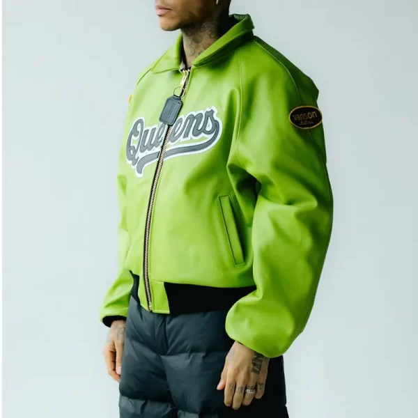 Queens Baseball Vanson Leather Jacket