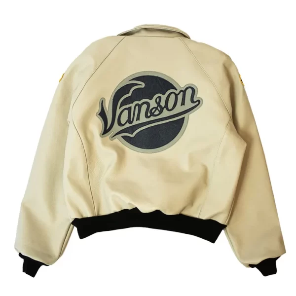 Bronx Vanson Full-Zip Leather Jacket