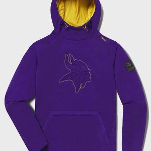 UNRL x Vikings Youth Crossover Purple Hoodie