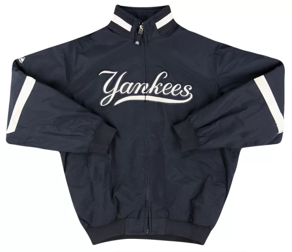 2000's NEW YORK YANKEES MAJESTIC BLACK JACKET