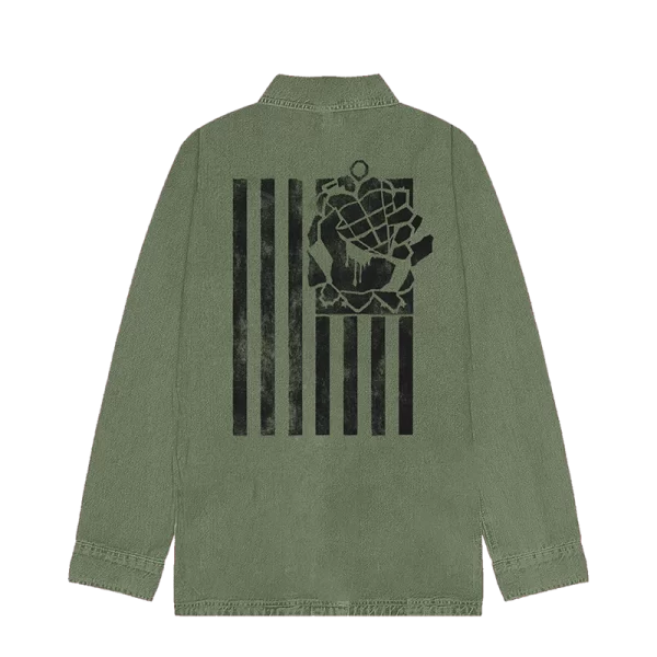 American Idiot XX Custom Shirt Green Jacket