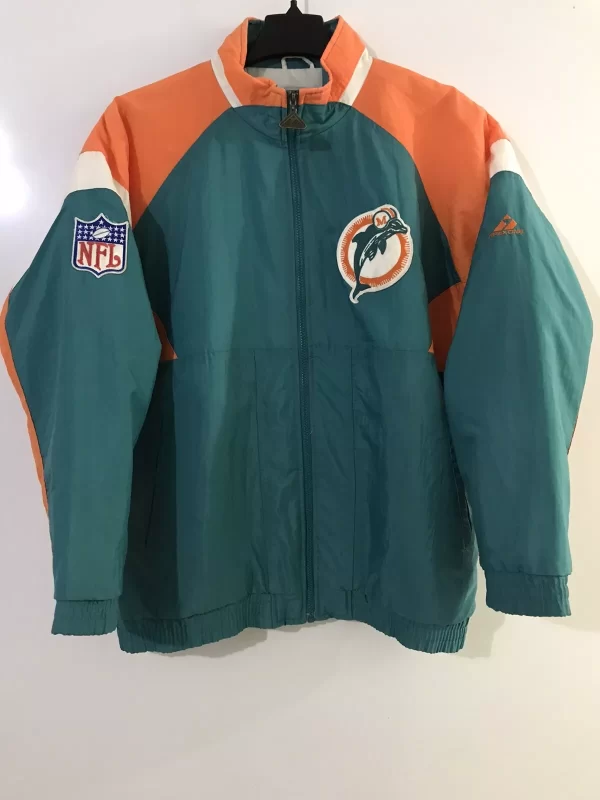 Apex One Vintage NFL Miami Dolphins Puffer Jacket