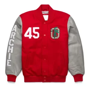 Archie Griffin Goat Wool Varsity Jacket