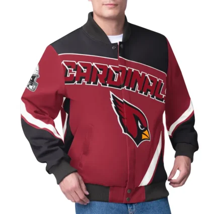 Arizona Cardinals Maximum Racing Cardinal Cardinal Jacket