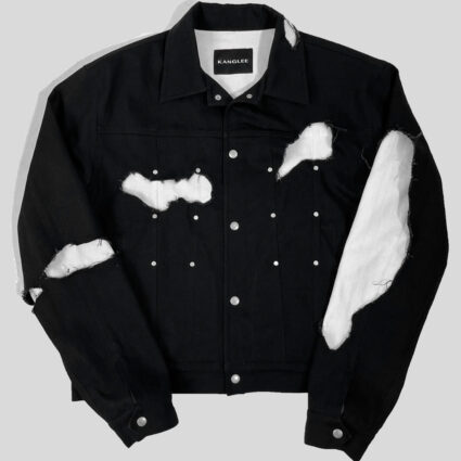 CLOUD CALIK BLACK DENIM JACKET