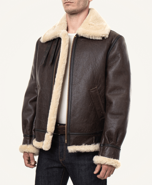 Classic Sheepskin B3 Bomber Shearling Jacket