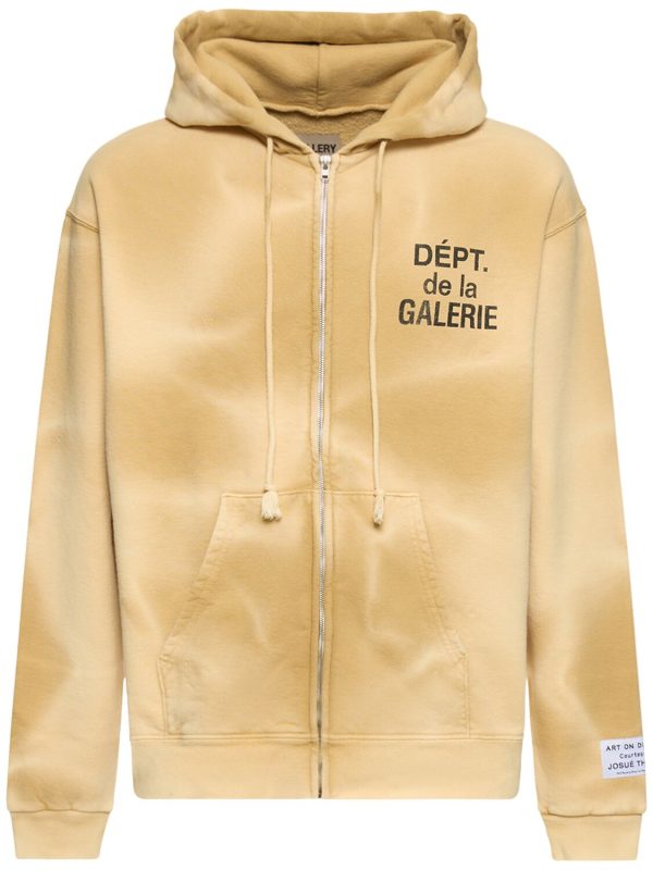 Gallery Dept Washed logo hoodie