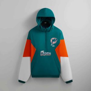 Kith & '47 for the NFL: Dolphins Quarter Zip Anorak With Hood