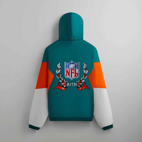 Kith & '47 for the NFL: Dolphins Quarter Zip Anorak With Hood