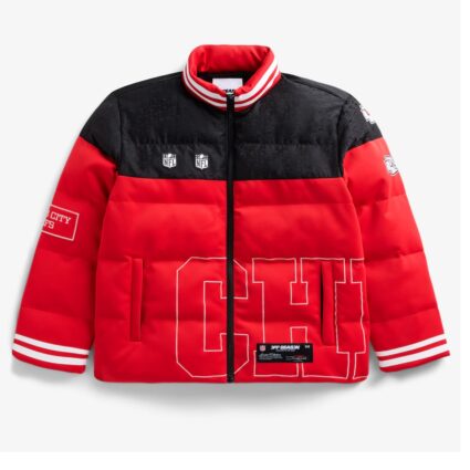 Kansas City Chiefs Red & Black Off Season x NFL Team Puffer Jacket