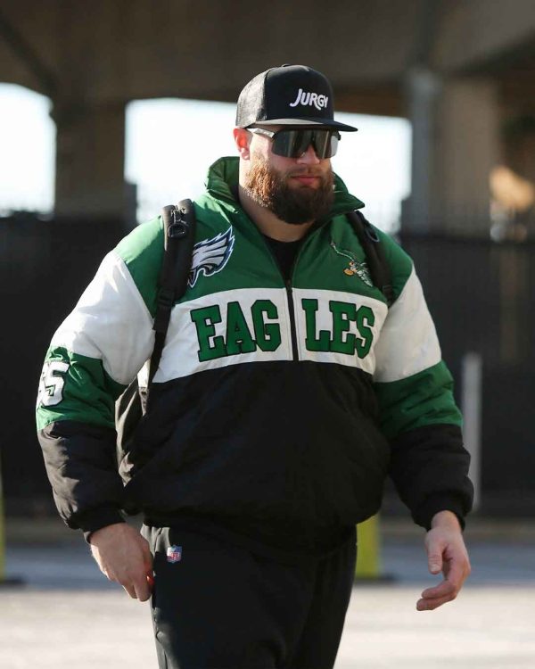 Custom Made Philadelphia Eagles Full-Zip Satin Jacket