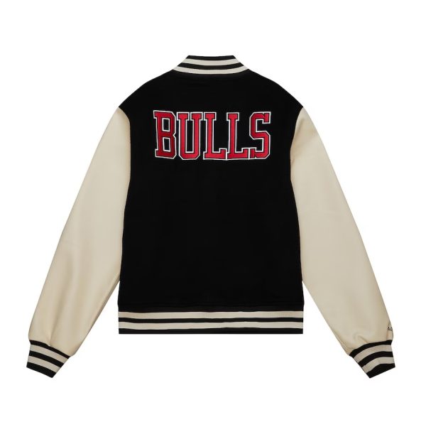 Men's Chicago Bulls Mitchell & Ness Hardwood Classics Varsity Jacket