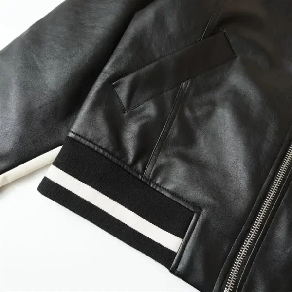 Men's Real Lambskin Biker Leather Jacket