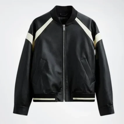 Men's Real Lambskin Biker Moto Leather Jacket