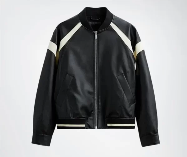 Men's Real Lambskin Biker Moto Leather Jacket