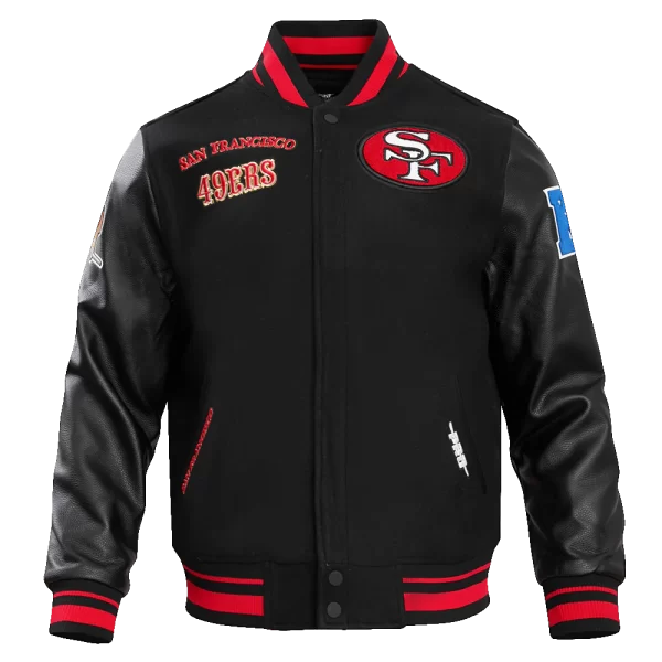 NFL SAN FRANCISCO 49ERS RETRO CLASSIC MEN'S WOOL VARSITY JACKET