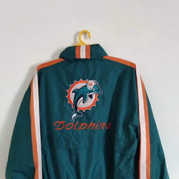 NFL VINTAGE 90S DOLPHINS GREEN PRO LINE JACKET