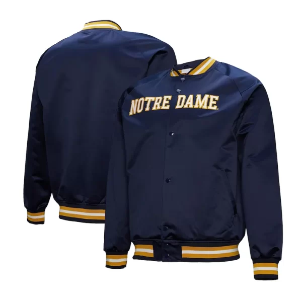 Notre Dame Fighting Irish Lightweight Current Logo Satin Jacket