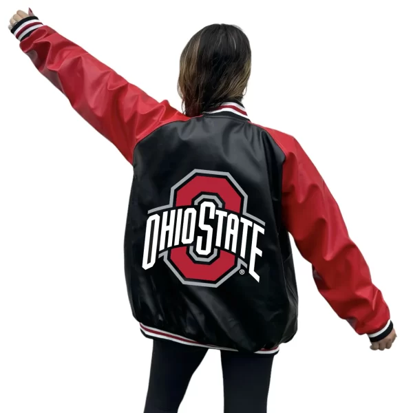 Ohio State OSU Buckeyes Letterman Jacket