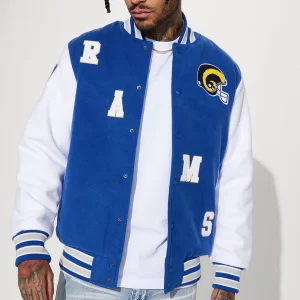 Rams Wool Varsity Jacket