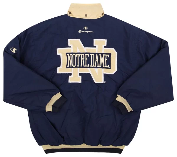 Rare 90's Fighting Irish Champion Rain Jacket