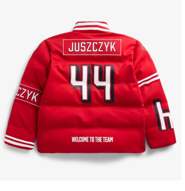 San Francisco 49ers Kyle Juszczyk Scarlet Off Season x NFL Player Jacket