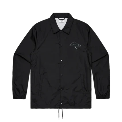 Sing The Greys Lightning Bolt Coach Black Jacket