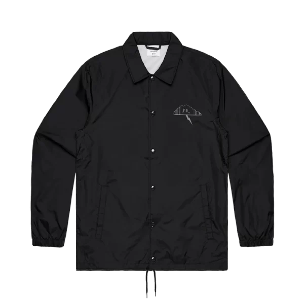 Sing The Greys Lightning Bolt Coach Black Jacket