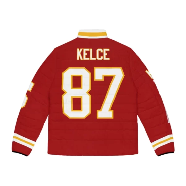 Taylor's Kelce 87 Game Day Men's Puffer Zip Jacket