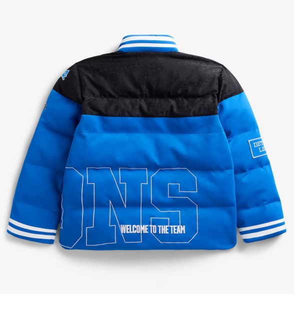 Unisex Detroit Lions Off Season x NFL Team Puffer Jacket