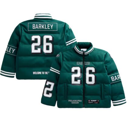 Unisex Philadelphia Eagles Saquon Barkley Midnight Off Season x NFL Player Jacket