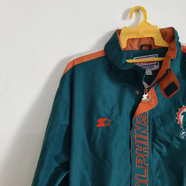 VINTAGE 90S DOLPHINS NFL PRO LINE JACKET