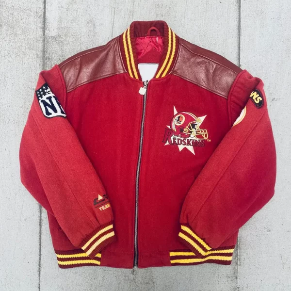 Washington Redskins 1988 Super Bowl XXII Red Varsity Jacket