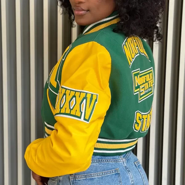 Women’s Norfolk State University Varsity Jacket