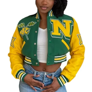 Women’s Norfolk State University Wool Varsity Jacket