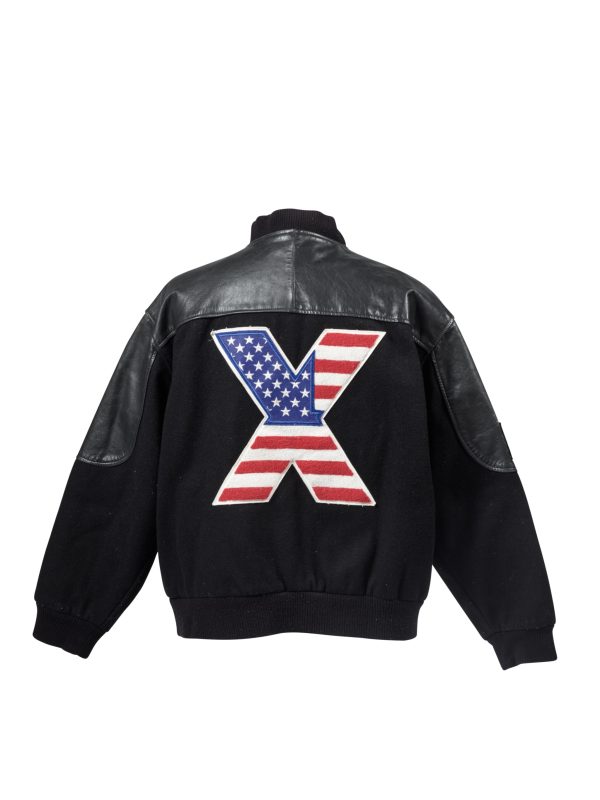 World Tour cast and crew black bomber jacket