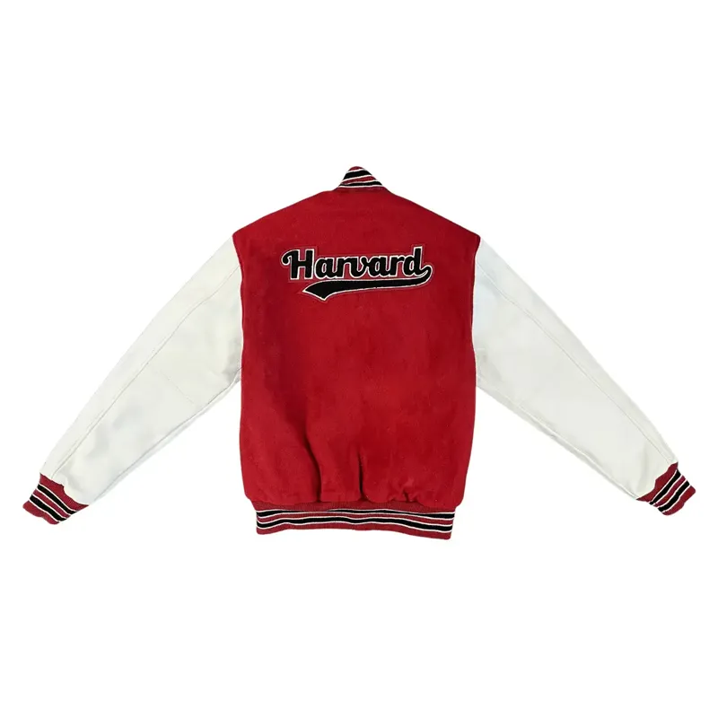 1950’s Harvard Full-Snap Wool Leather Varsity Jacket