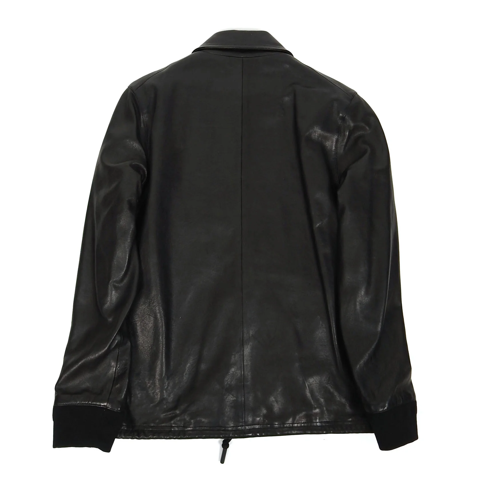 Acne Studios Tony Black Leather Jacket