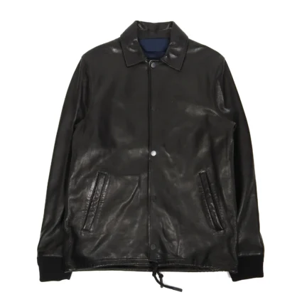 Acne Studios Tony Leather Black Jacket