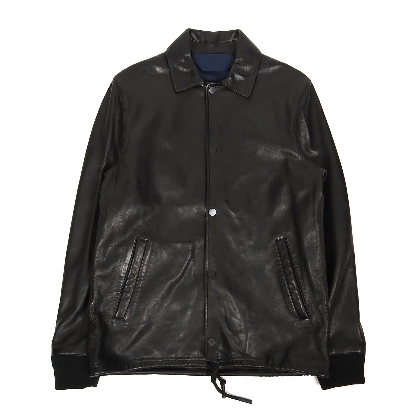 Acne Studios Tony Leather Black Jacket