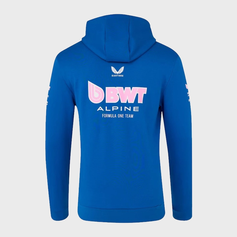 Alpine F1 Team 2025 Pull on Blue Hoodie