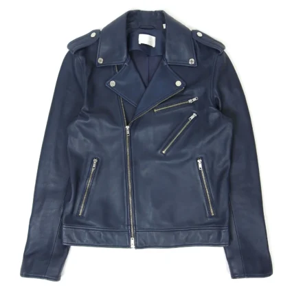 Buy 7 For All Mankind Leather Biker Jacket