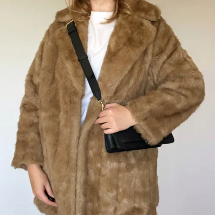 Buy Charming Vintage Faux Fur Coat