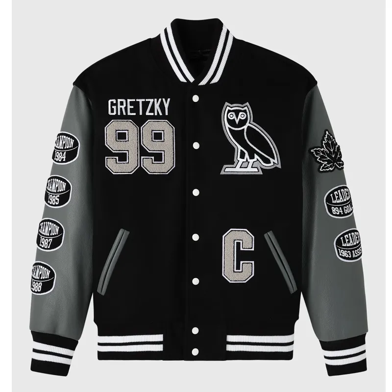 Buy Gretzky The Great One OVO Wool Varsity Jacket